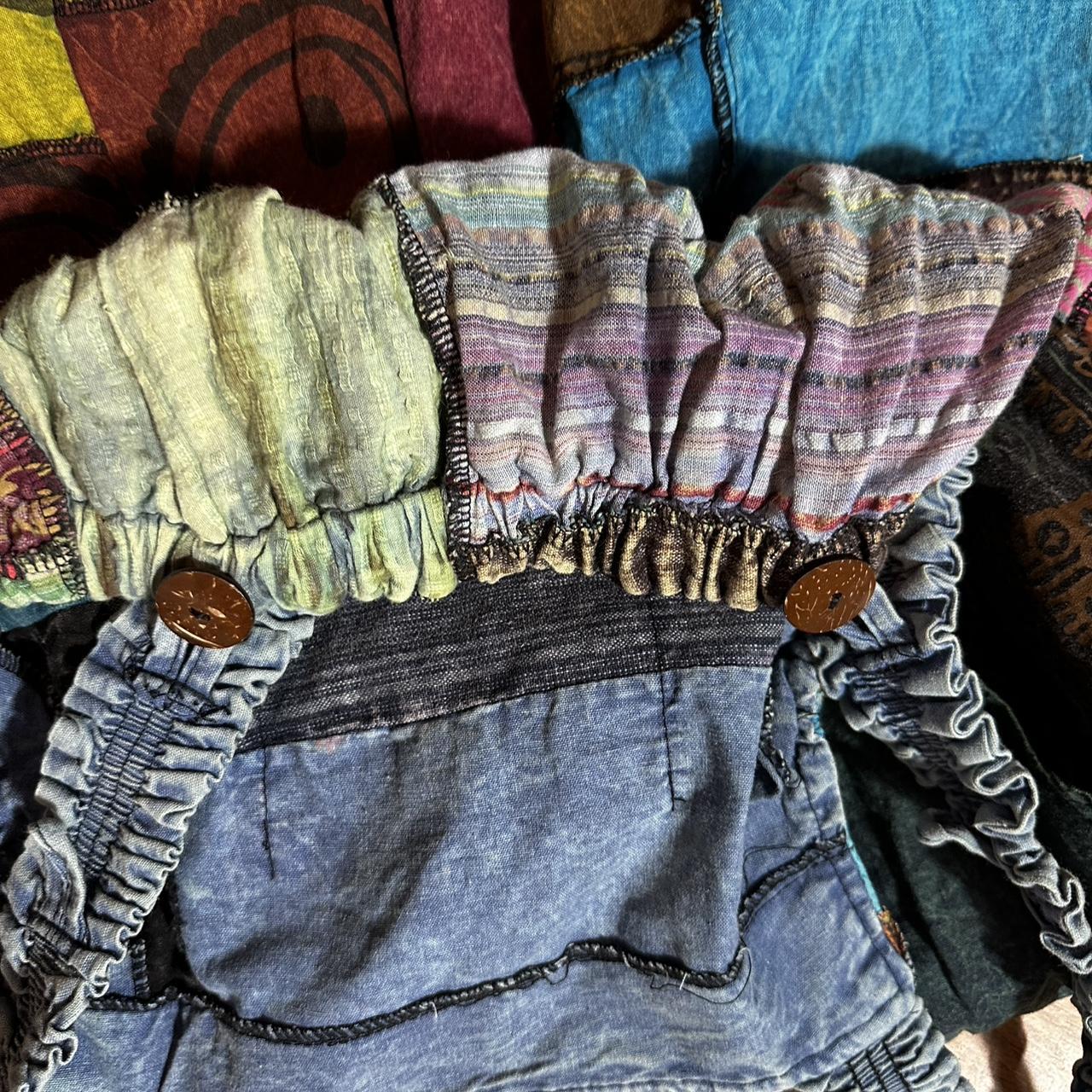 Women's Top - Multi/Black - S – Unique patchwork … - image 6