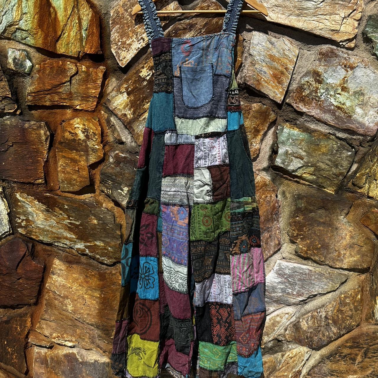 Women's Top - Multi/Black - S – Unique patchwork … - image 3