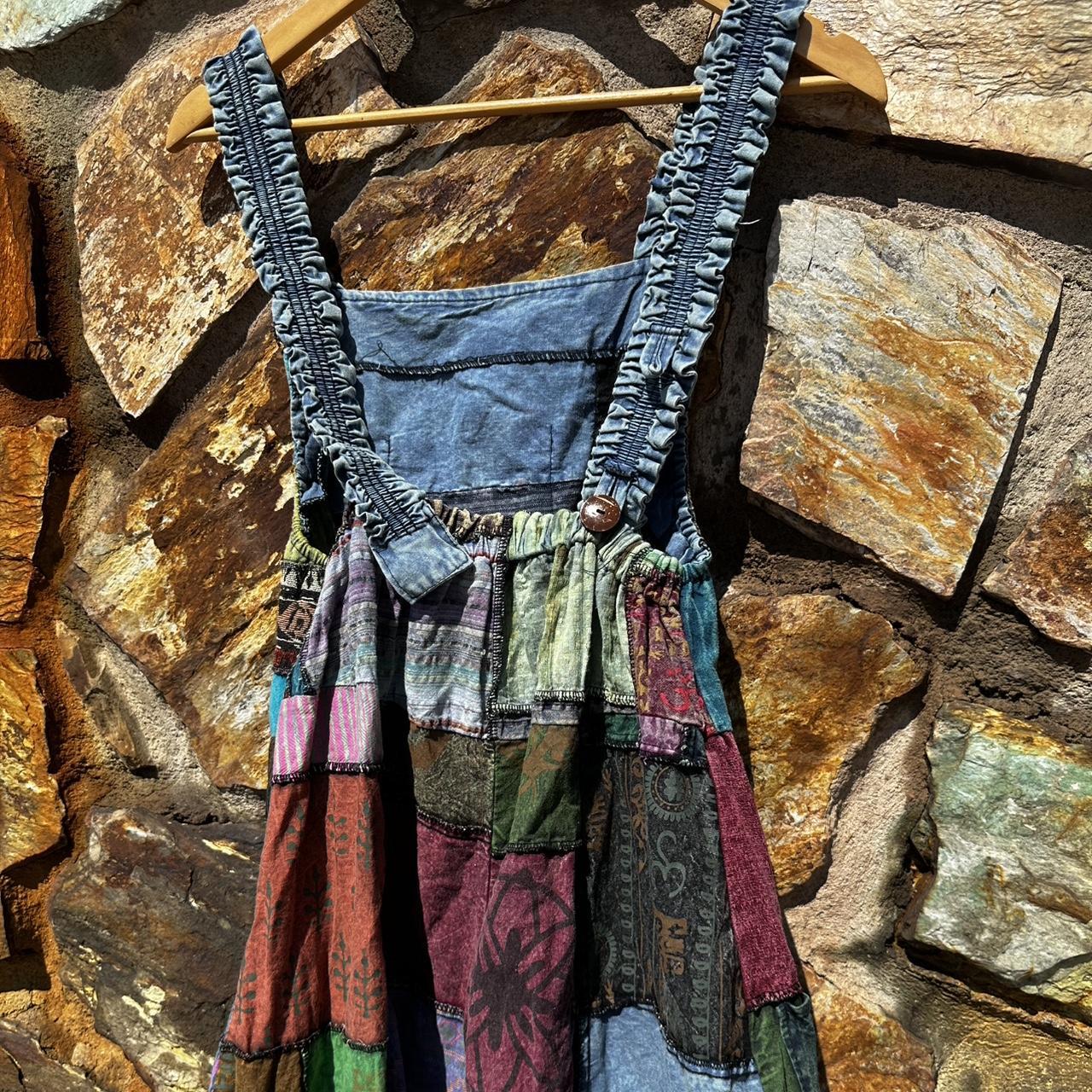 Women's Top - Multi/Black - S – Unique patchwork … - image 5