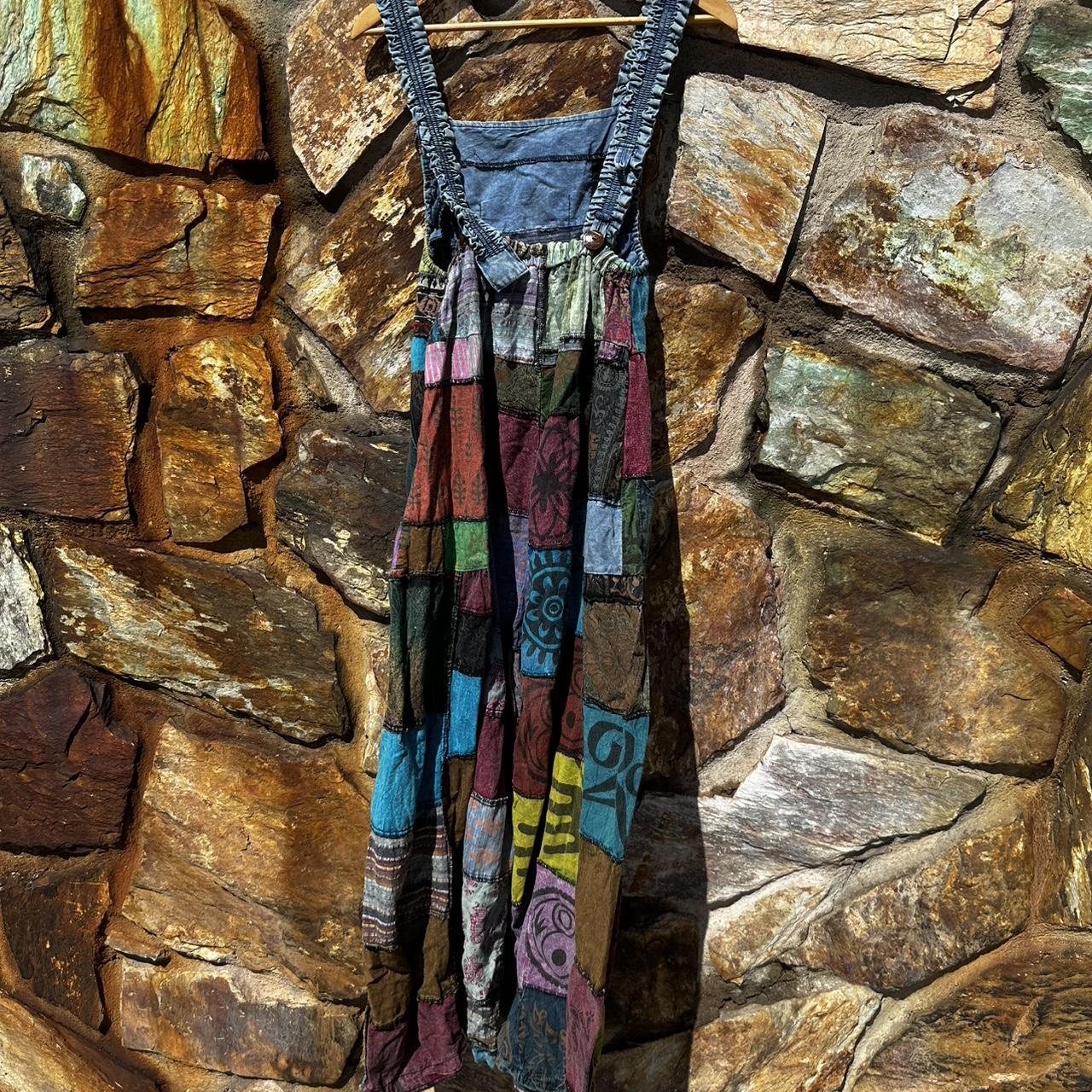 Women's Top - Multi/Black - S – Unique patchwork … - image 4