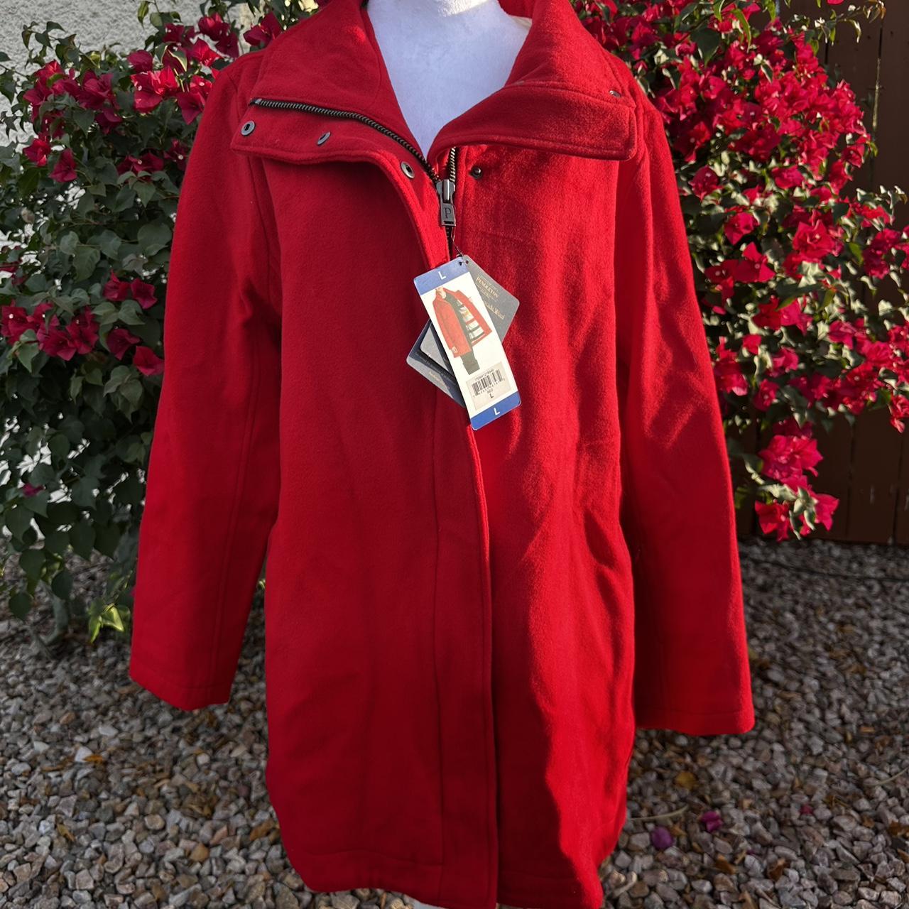 Pendleton Women's Coat - Red - L – Red Pendleton … - image 3