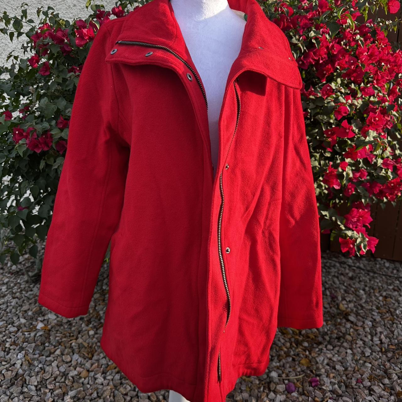 Pendleton Women's Coat - Red - L – Red Pendleton … - image 2