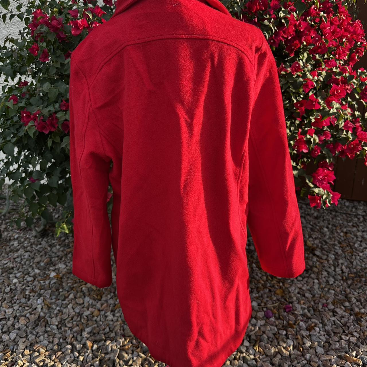 Pendleton Women's Coat - Red - L – Red Pendleton … - image 5