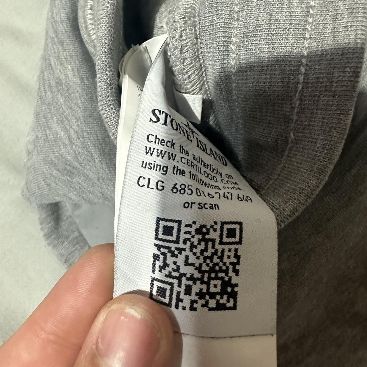 Stone island grey tracksuit only worn a handful of... - Depop