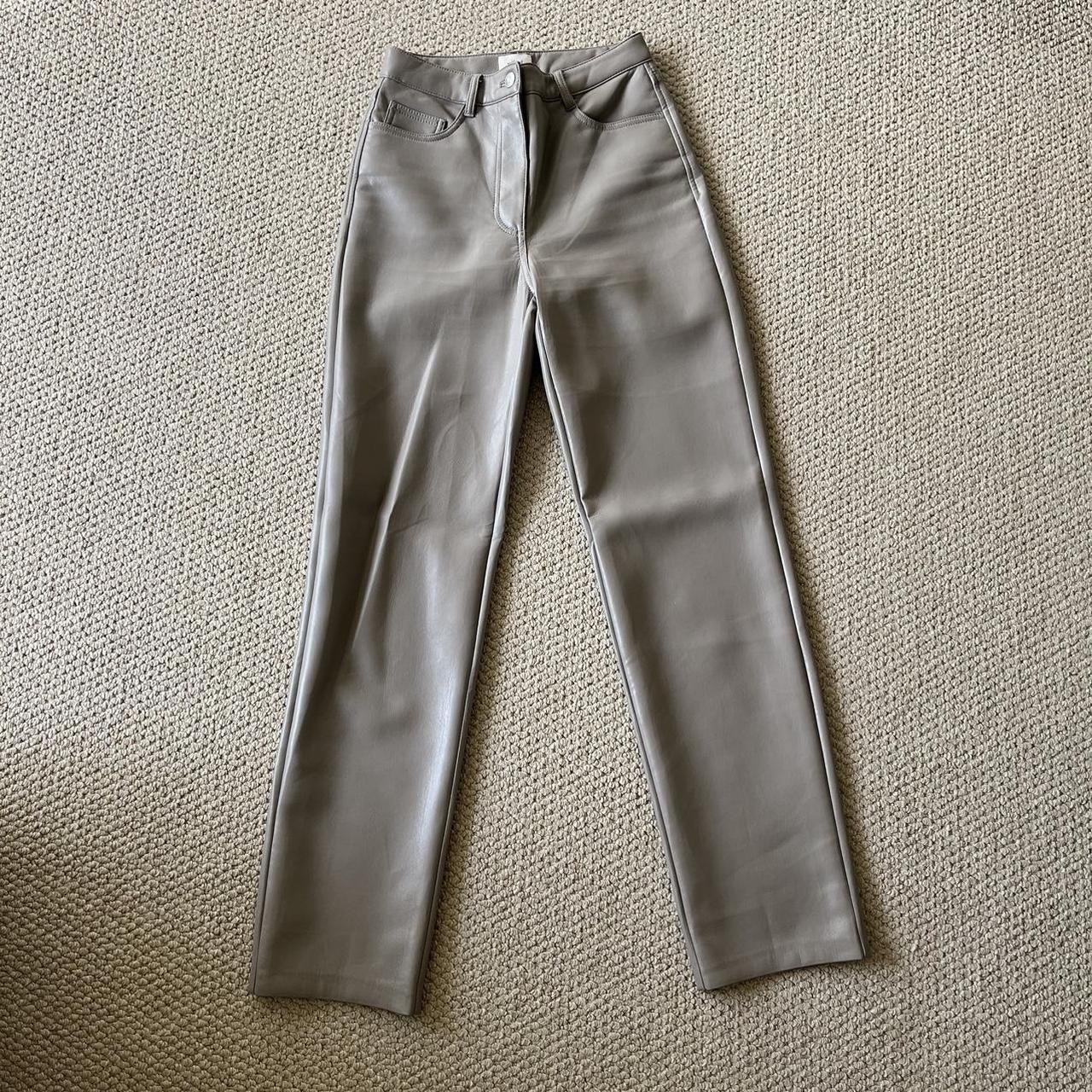 Aritzia Wilfred Melina pant in Modern Taupe. Size 2.... - Depop