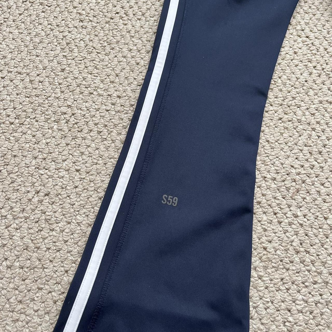 Splits59 Raquel High Waist Flared Legging In Indigo Depop