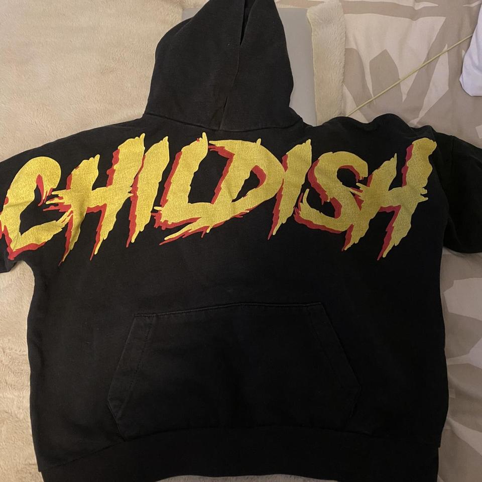 Childish hoodie discount black and yellow