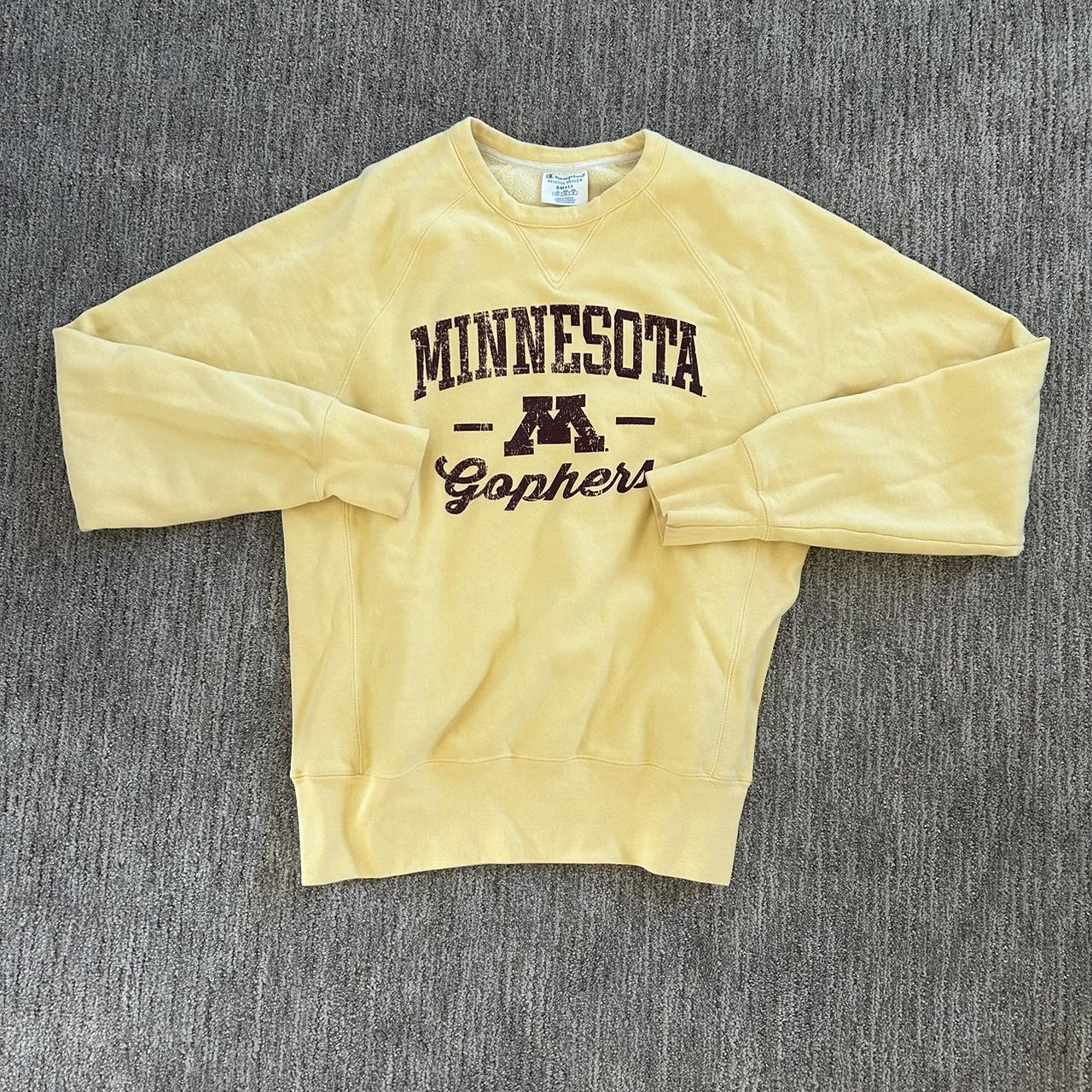 Womens light clearance yellow champion sweatshirt