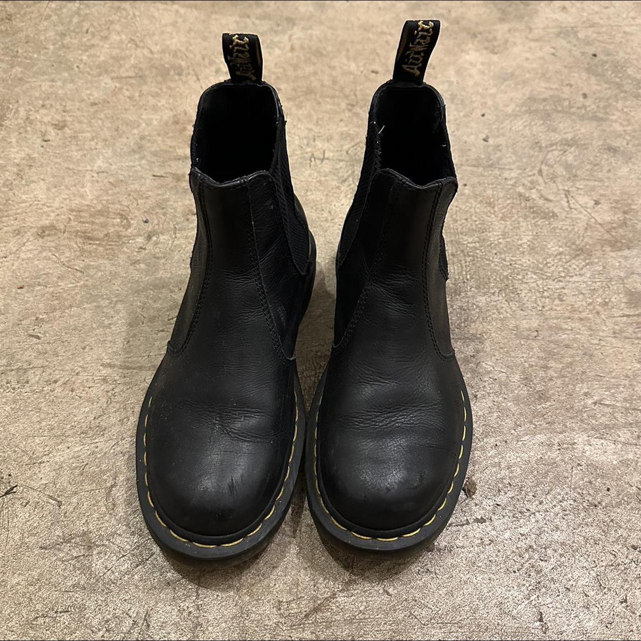 Dr Martens★2976 BLACK NAPPA★CHELSEA BOOT★兼用 