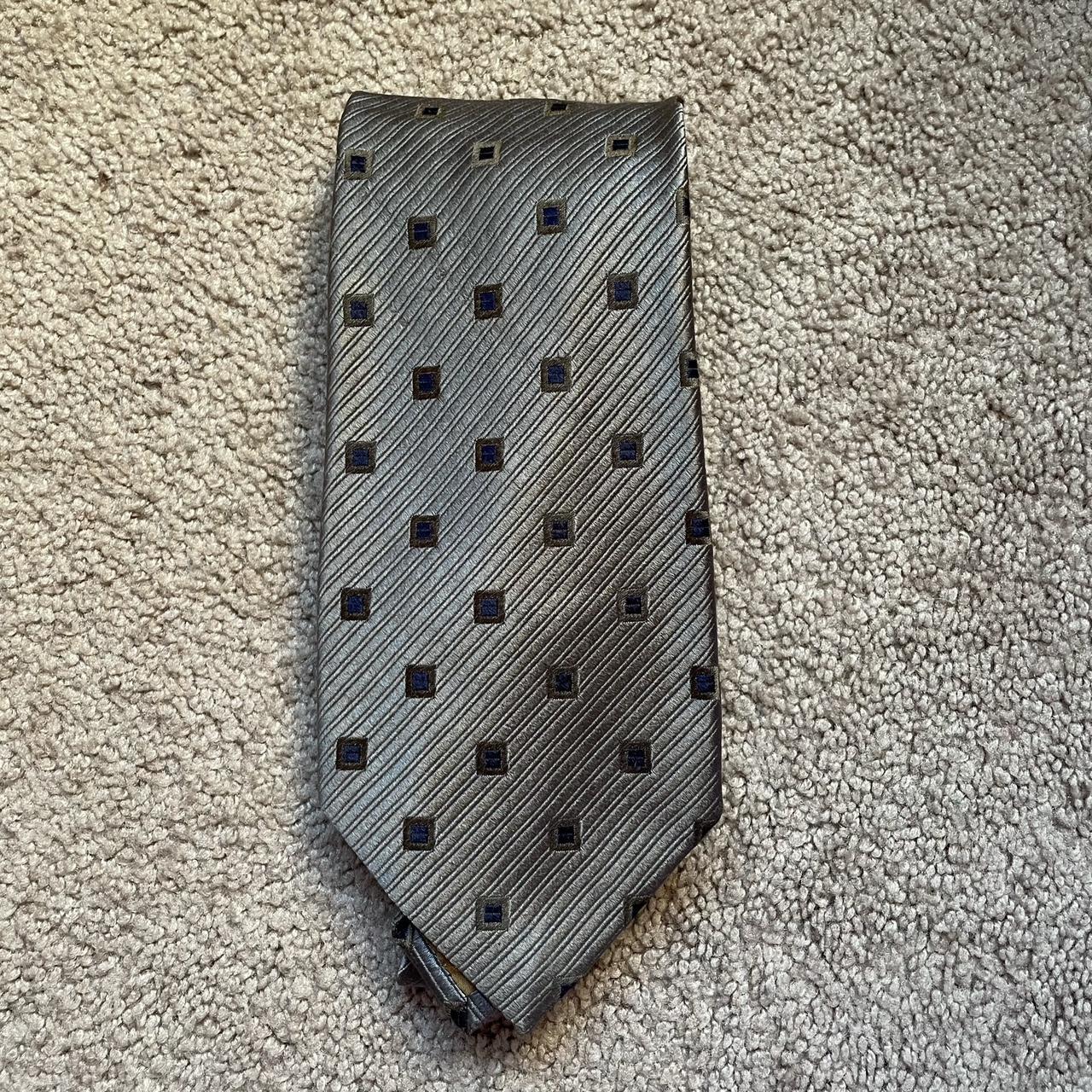 mens gray tie