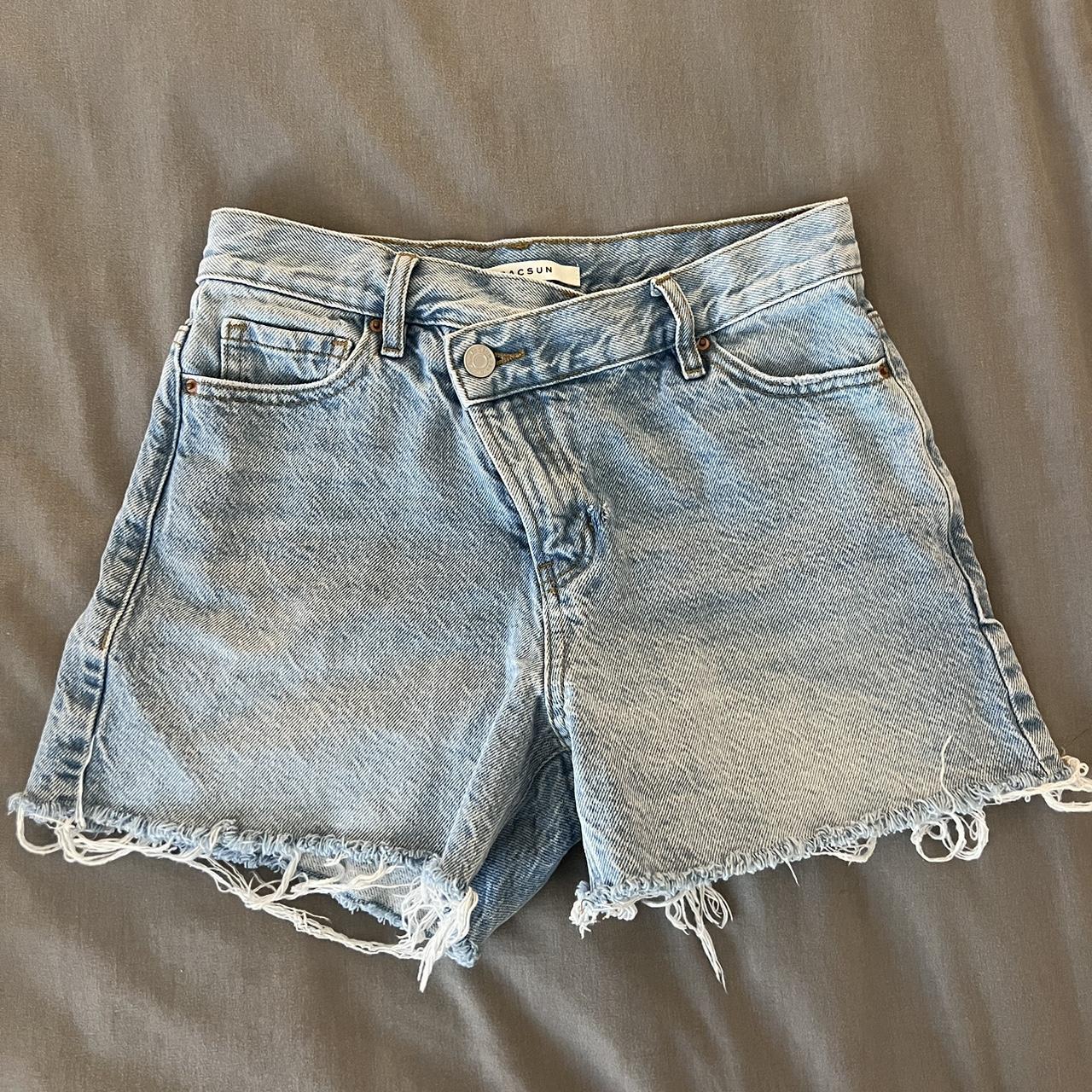 Pacsun crossover vintage cuttoff jean shorts . Depop