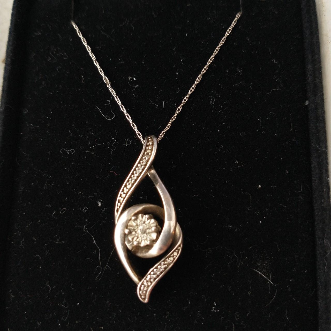 Swirl Necklace Sterling Silver Necklace Kay Jewelers Kay Jewelers