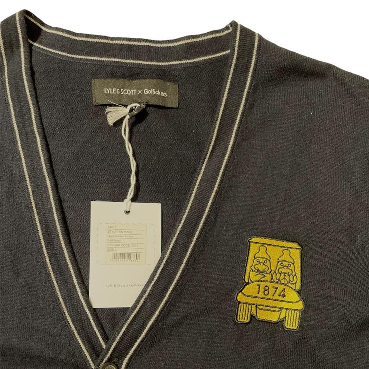 lyle & scott shawl neck cardigan