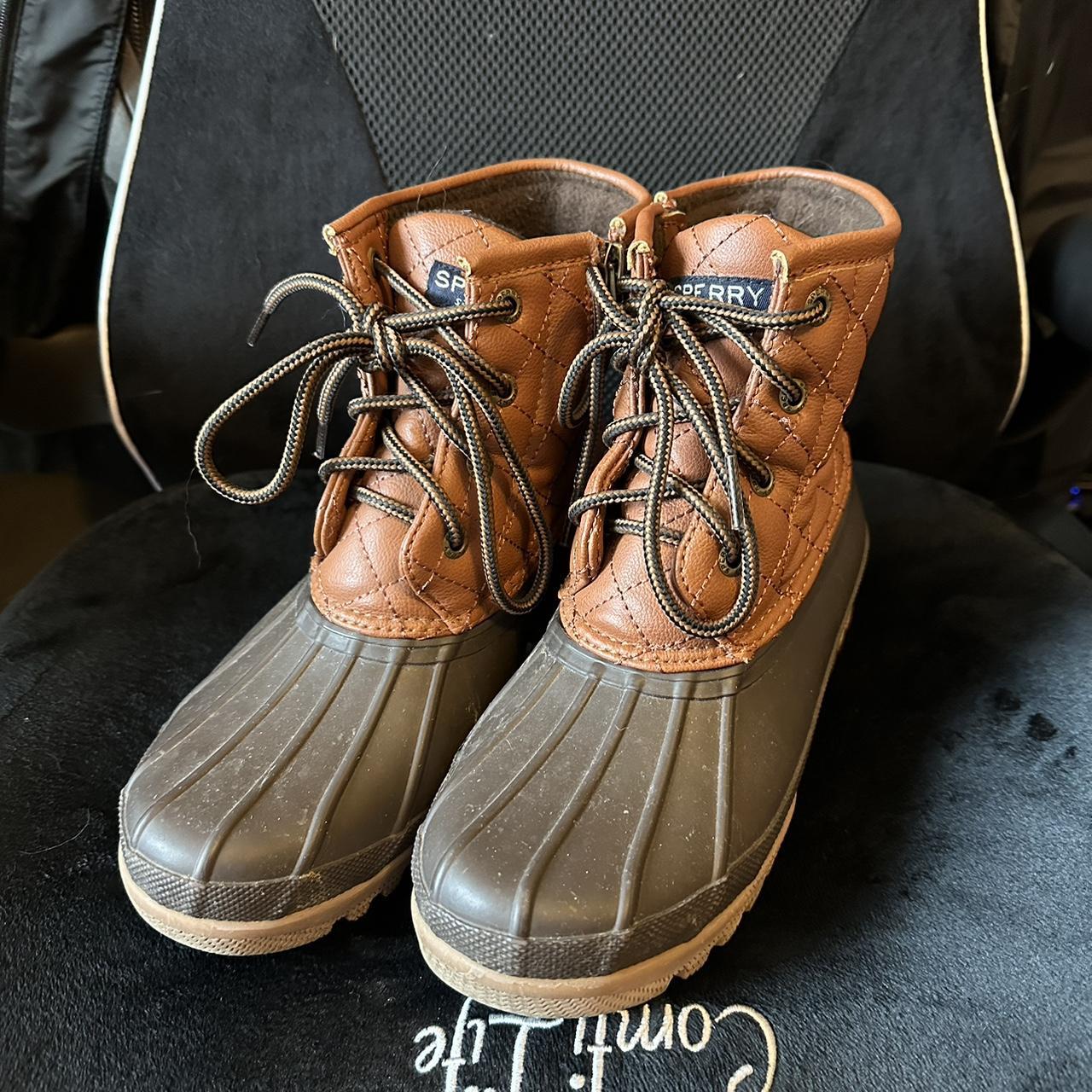 sperry duck boots 8.5