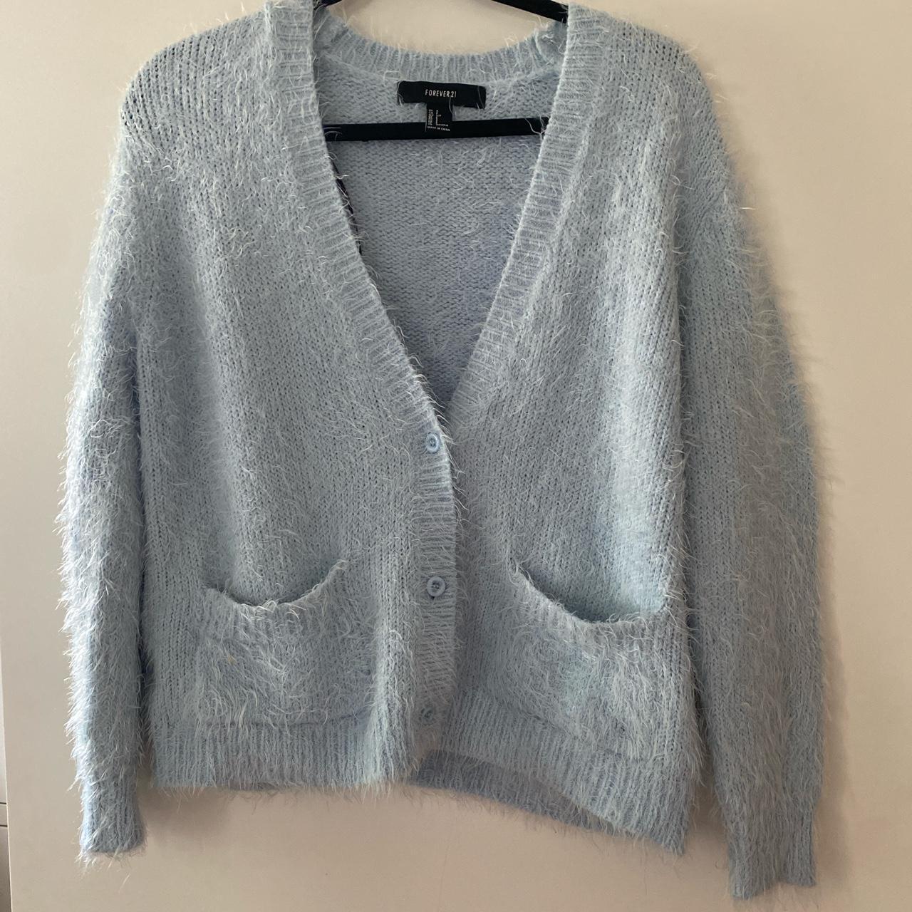 Light blue sweater hot sale forever 21