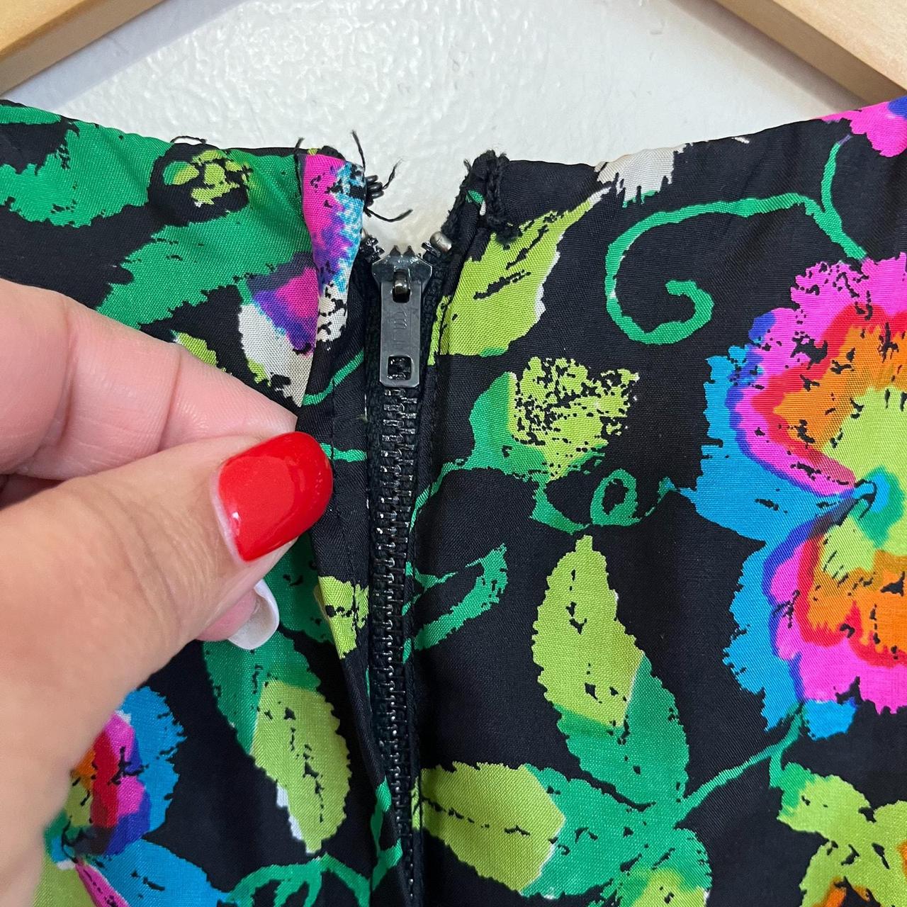 Suzy Perette Women's Dress - Black/Green - 12 – V… - image 4