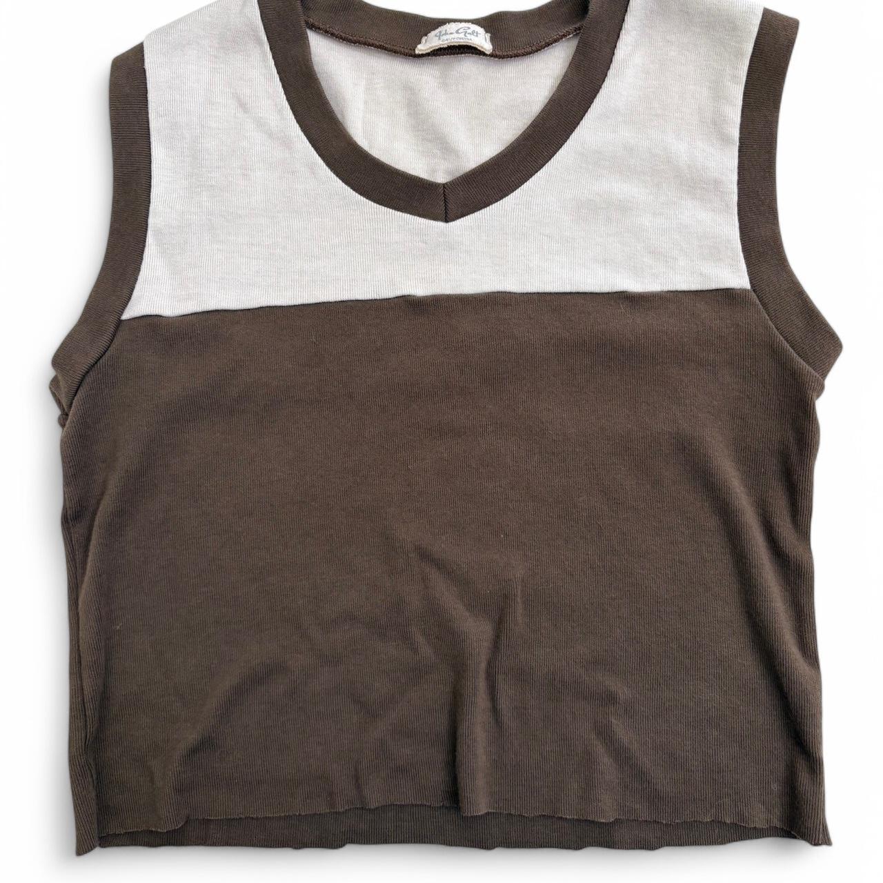 Brandy Melville Women's Tank top Brown/Multi One size – john