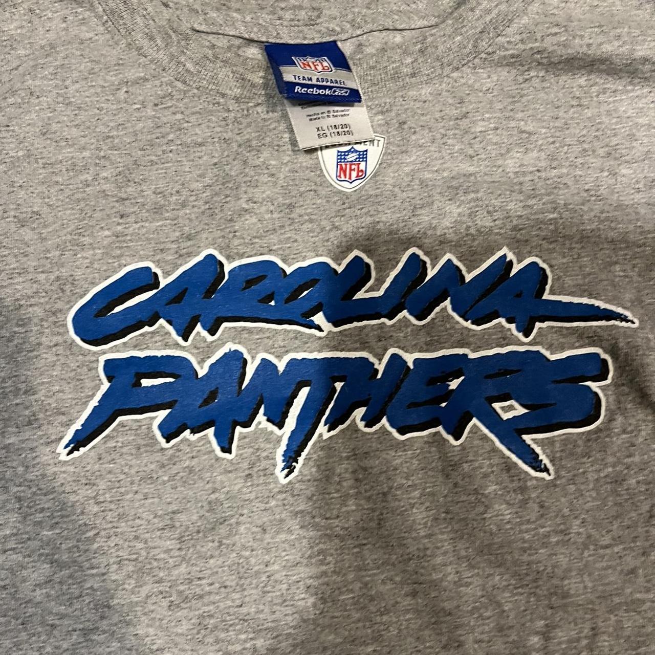 official nfl apparel carolina panthers jersey/shirt, - Depop