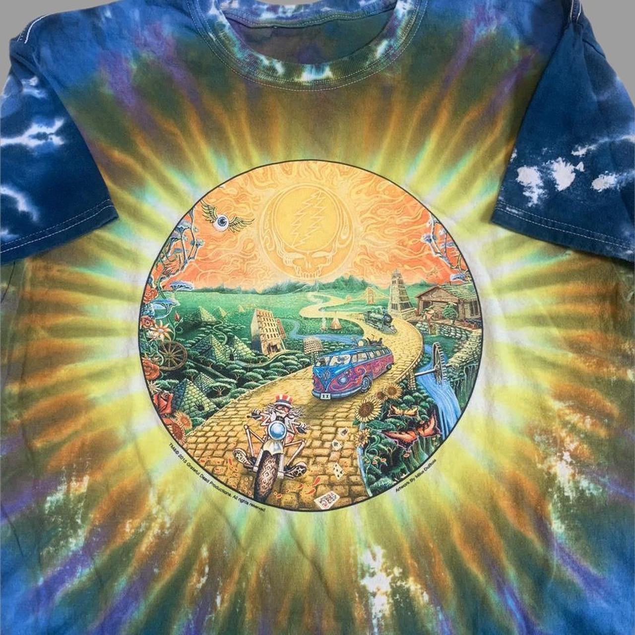 Grateful Dead Clothing - All Around The World Tie Dye T-Shirt