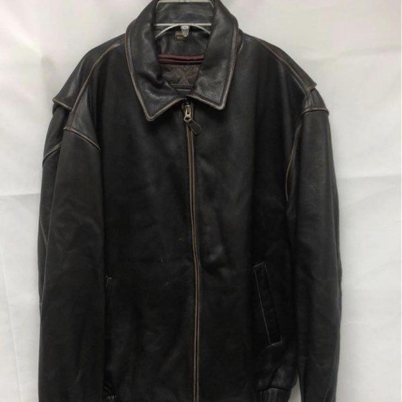 Authentic st john's bay leather jacket hotsell