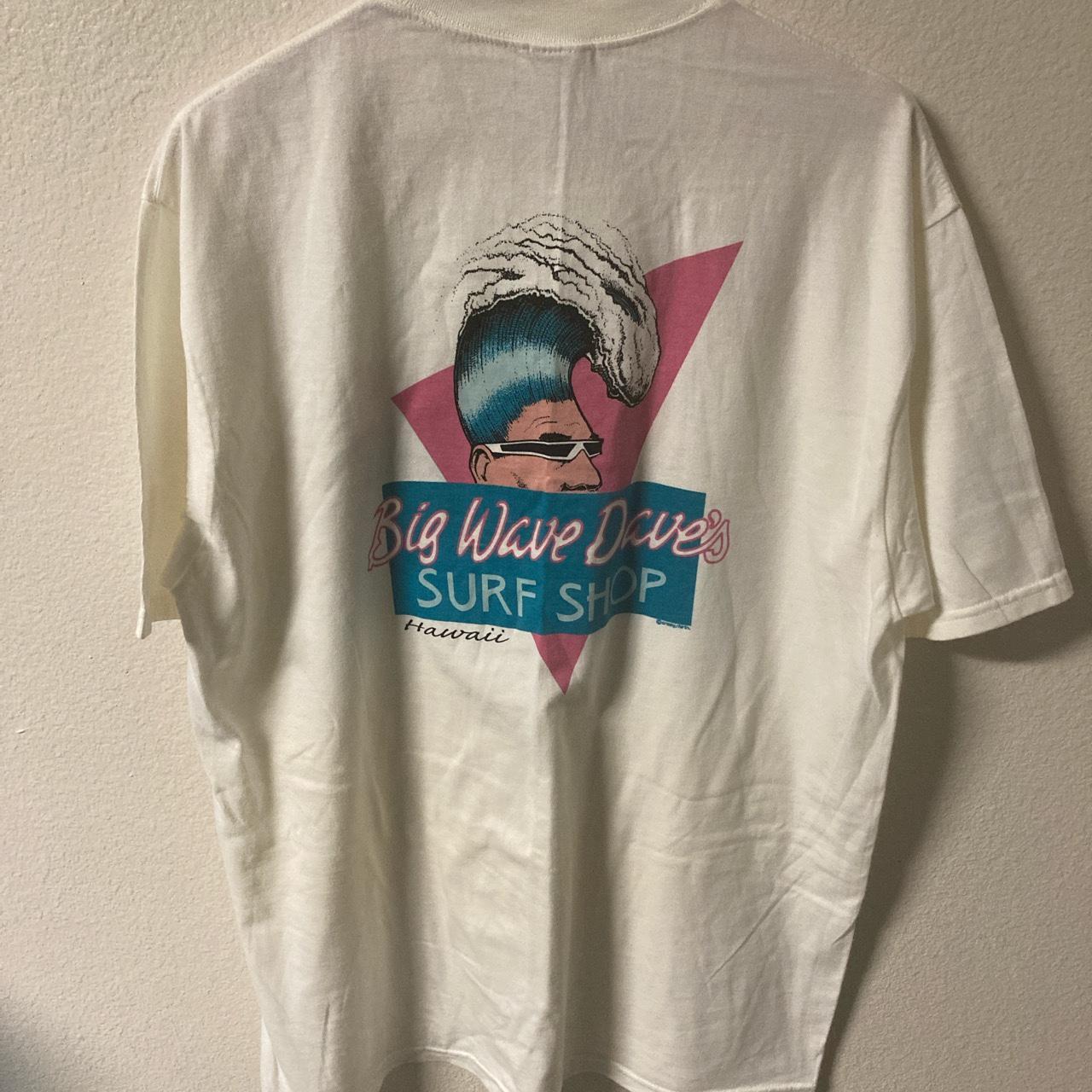 Big Wave Dave’s Surf Shop Tee Size... Depop