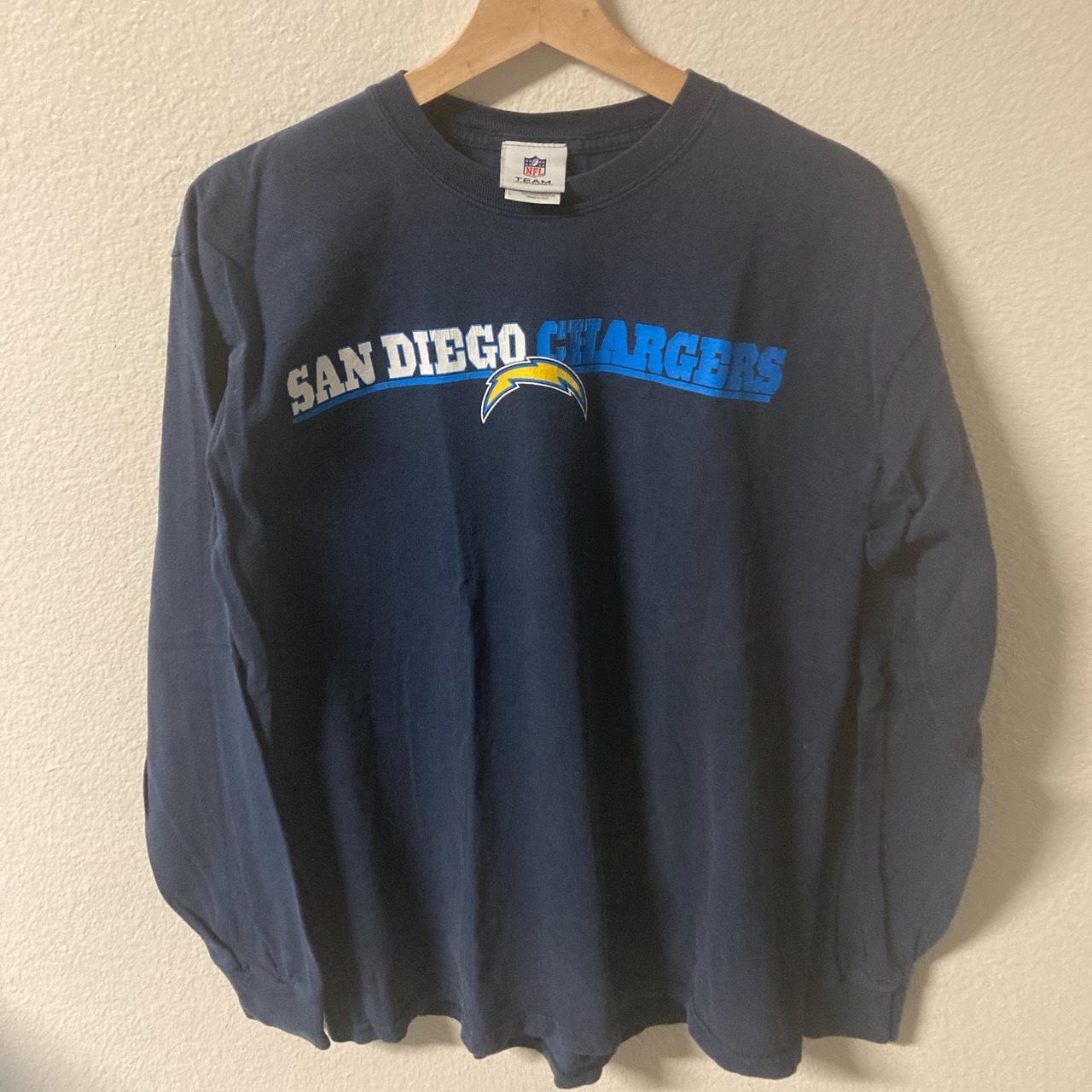 San Diego Chargers Long Sleeve T shirt Size - Depop