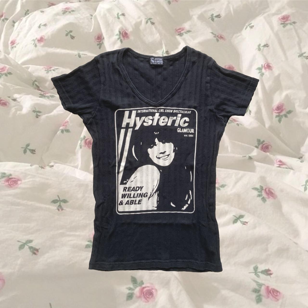 Hysteric Glamour graphic tee  , Size: free size but...