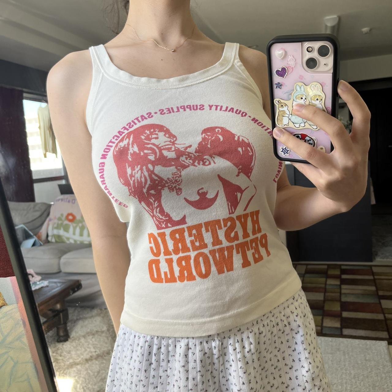 Hysteric Glamour petworld tank🎀, Size: free size but...