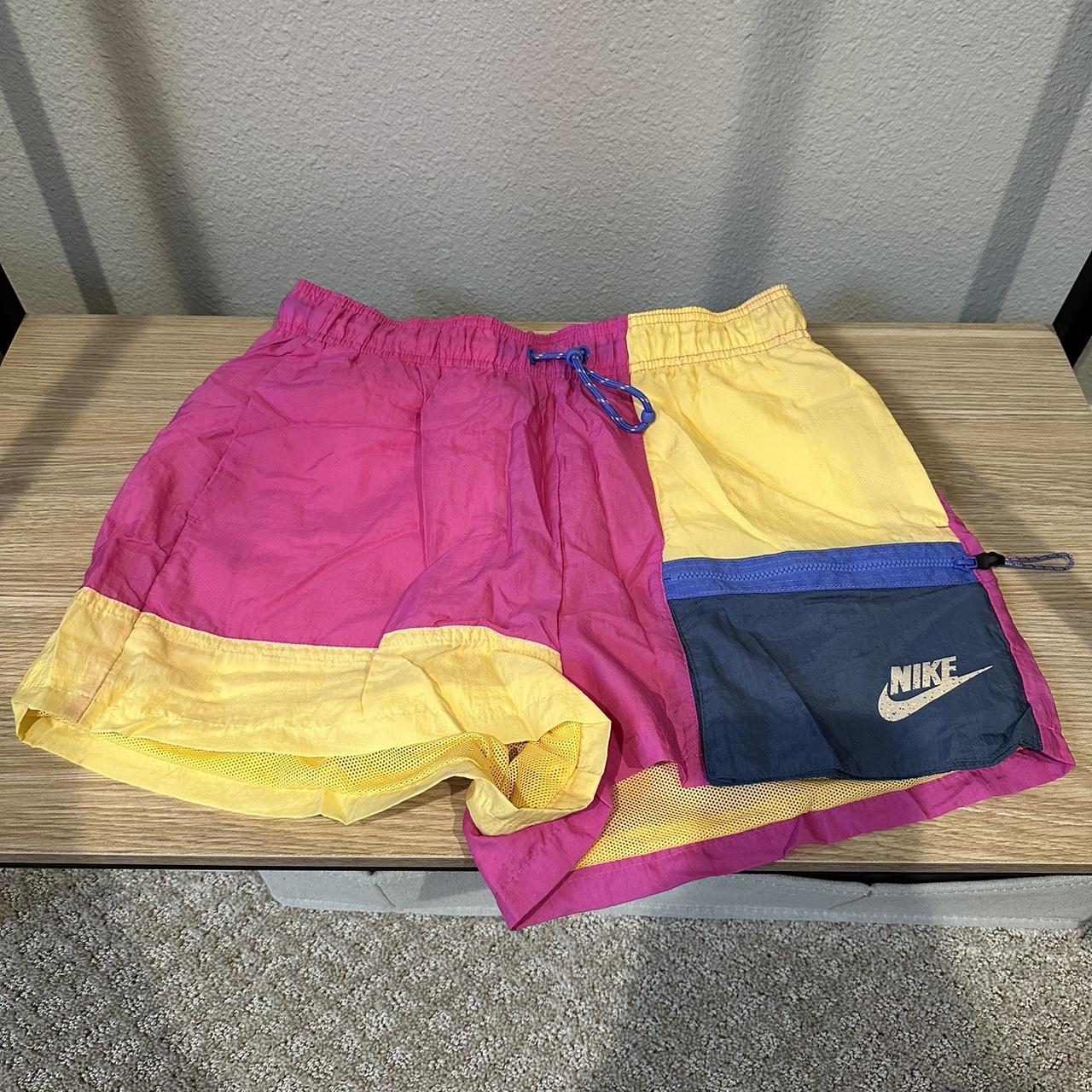 Nike patchwork hot sale shorts