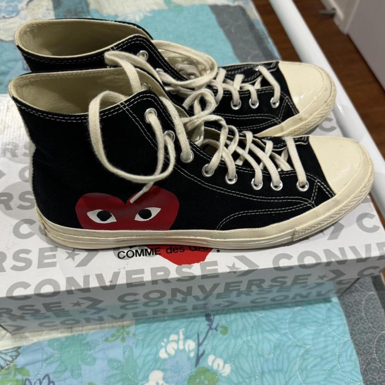 Cdg converse worn hotsell