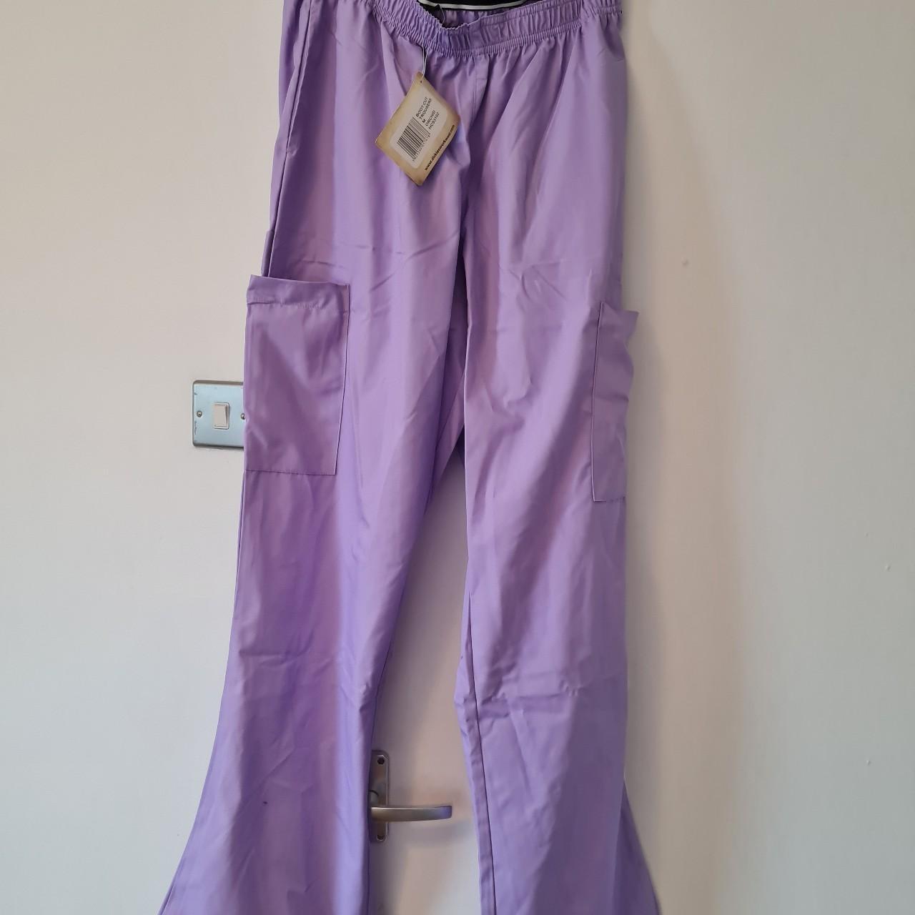 Dickies Lilac bootcut cargo pants. Brand new and... - Depop