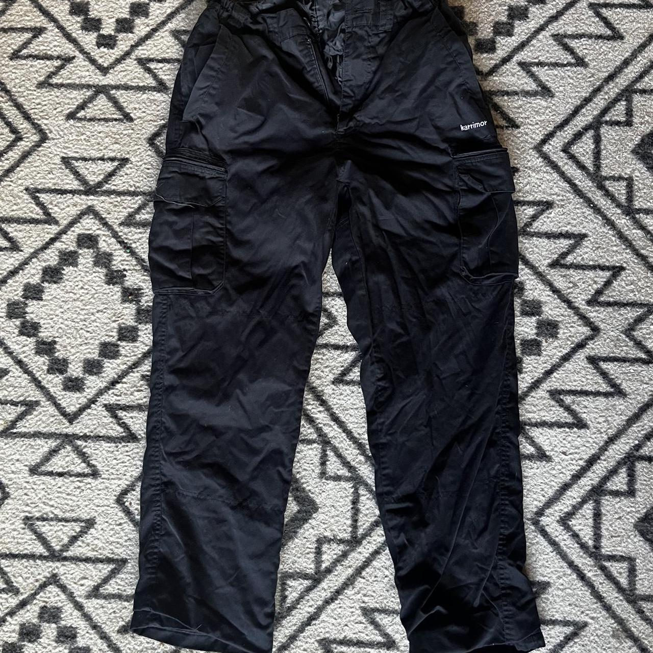 Karrimor Women's Navy and White Trousers | Depop