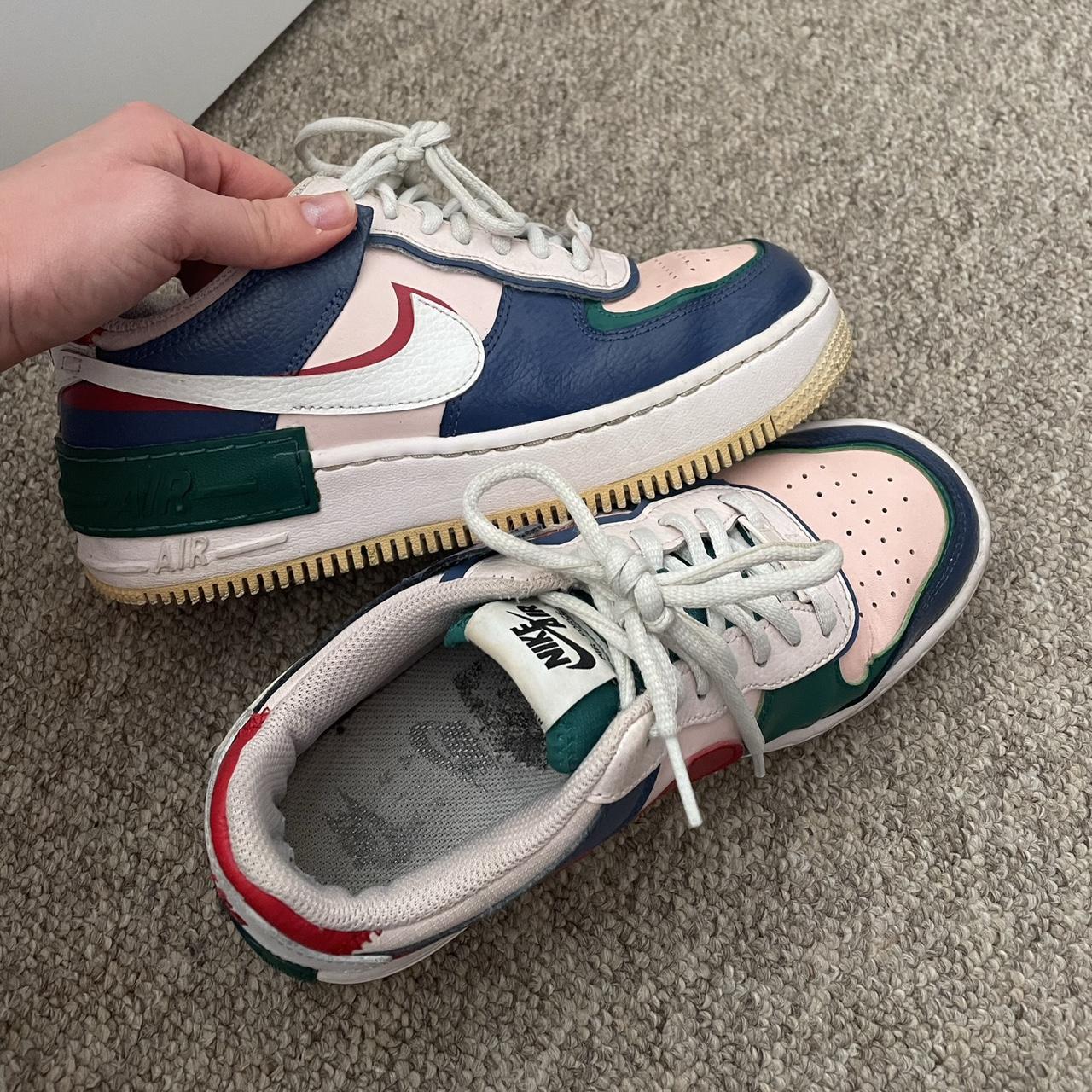 multicoloured nike