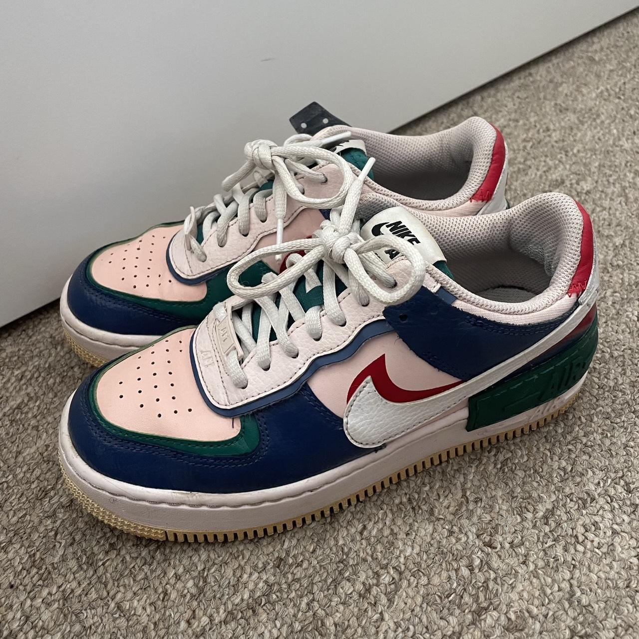 multicoloured nike