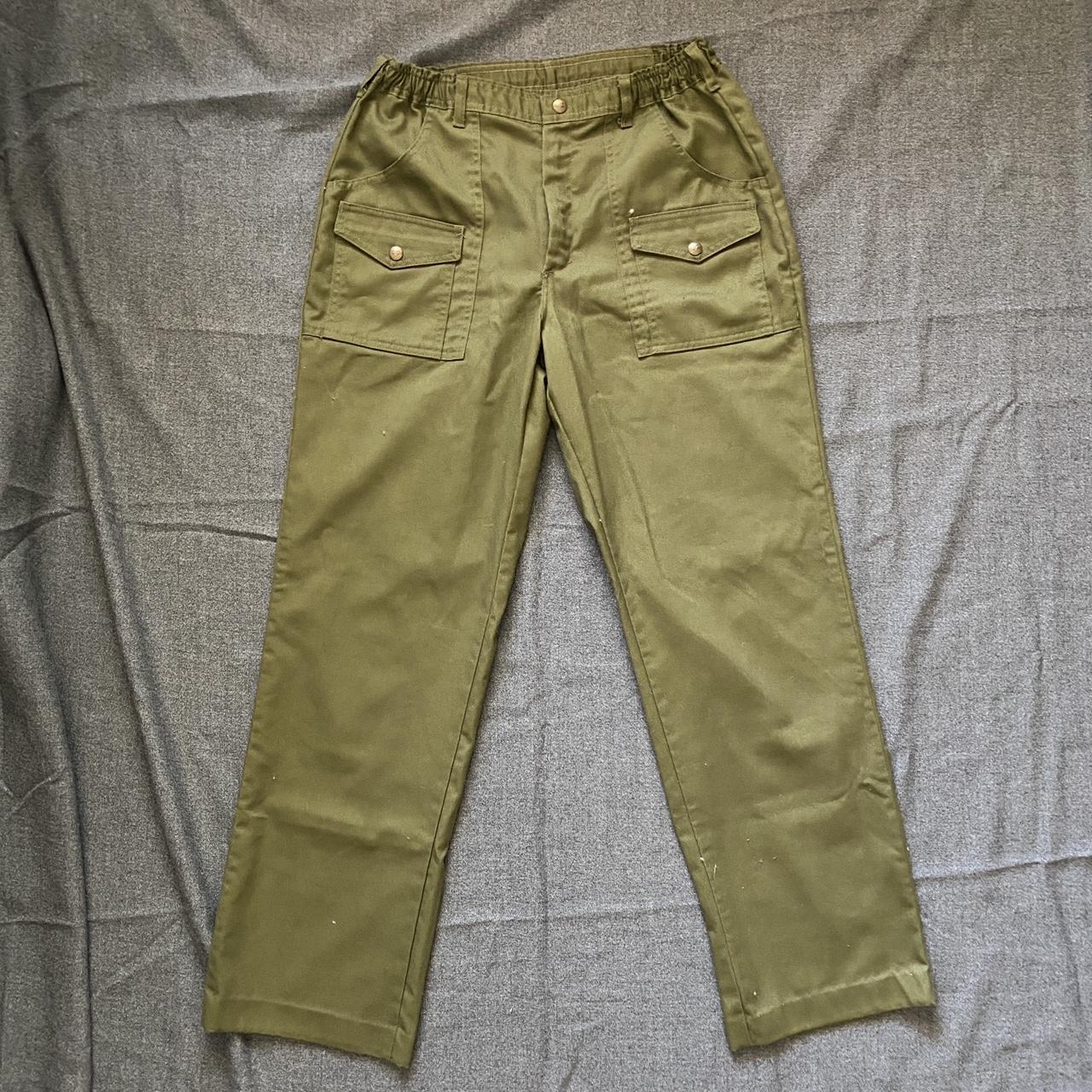 Green Boy Scouts Pants Similar to OG 107 Military... Depop