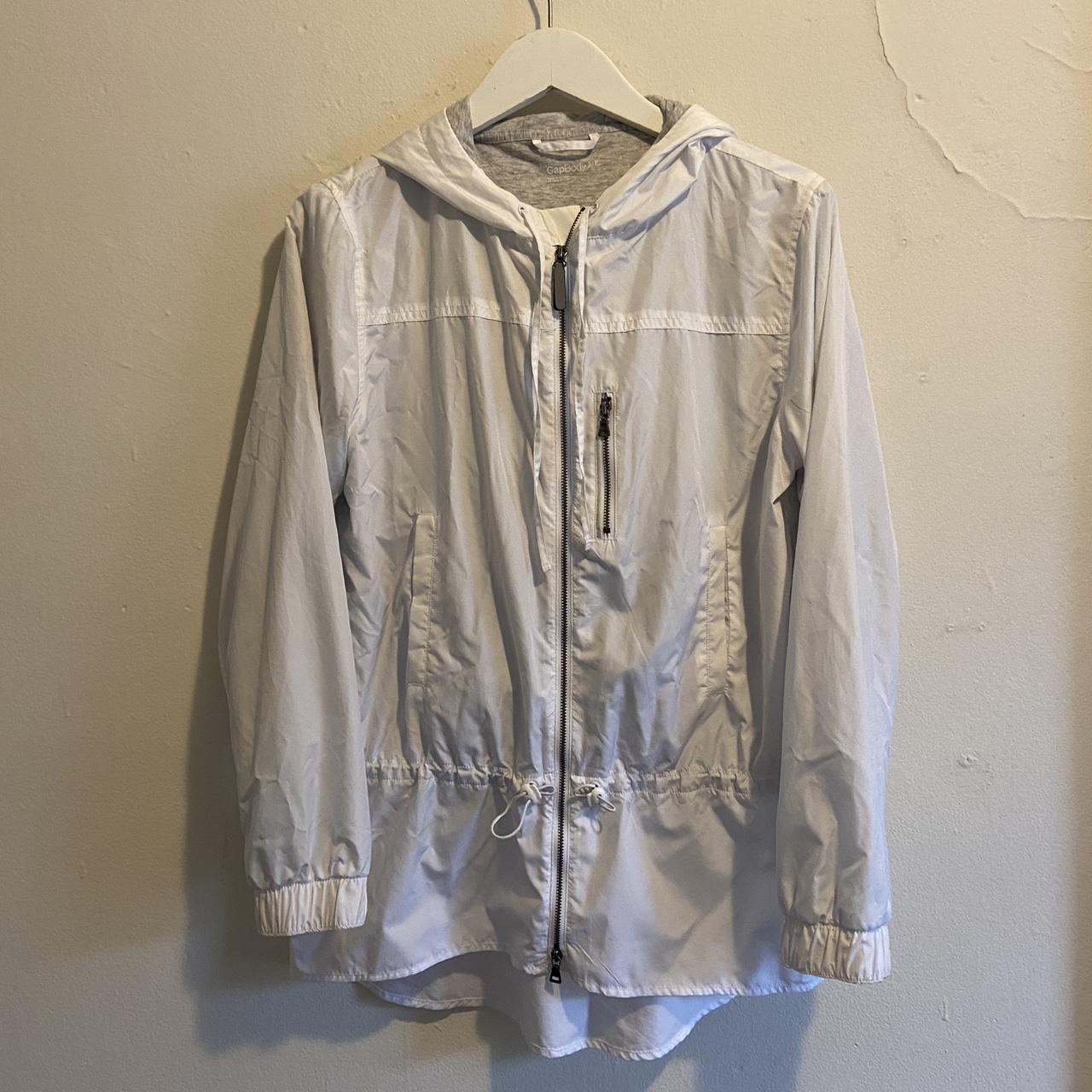 Gap Lightweight Raincoat Size small Lightly worn,... - Depop