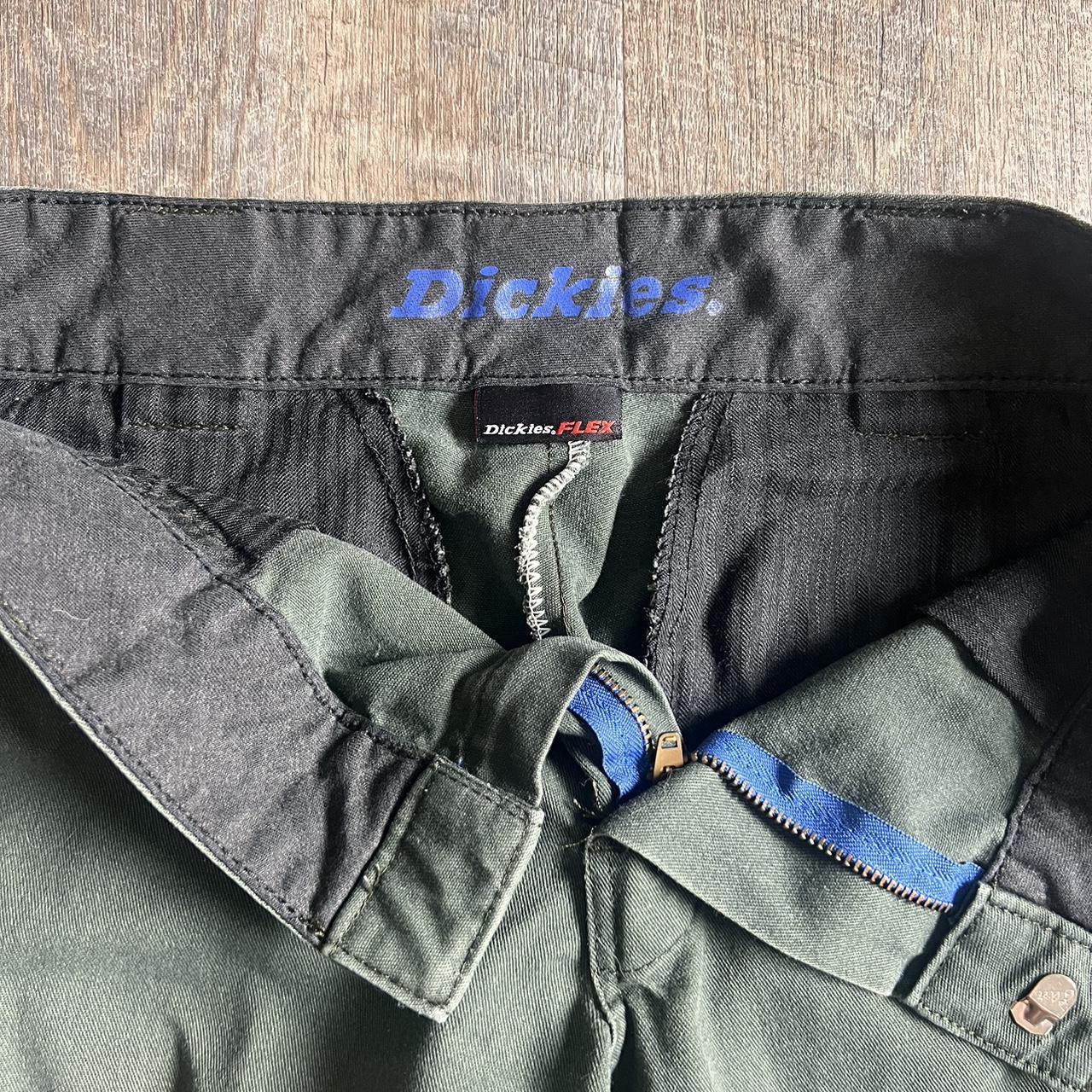green Dickies pants - slim taper style - size 29x30... - Depop