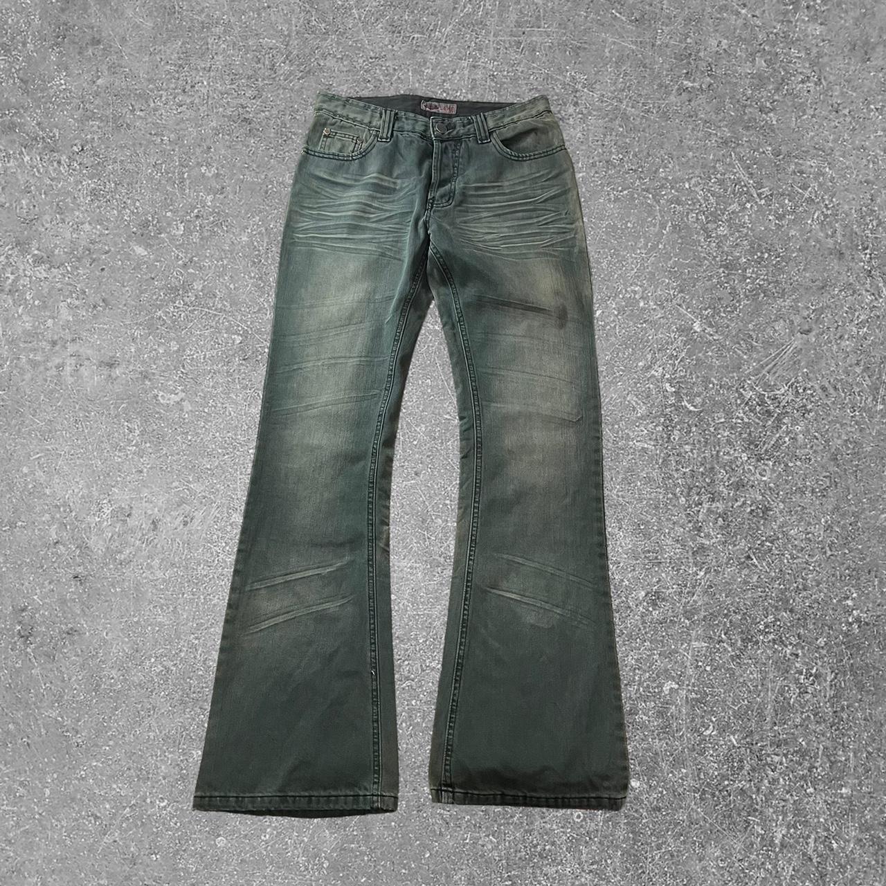American Vintage Men's Grey Jeans Depop
