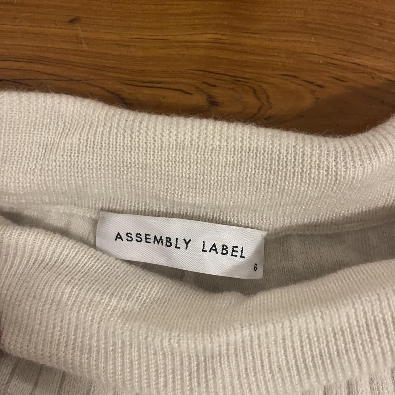 Assembly label - Mia knit pant in cream... - Depop