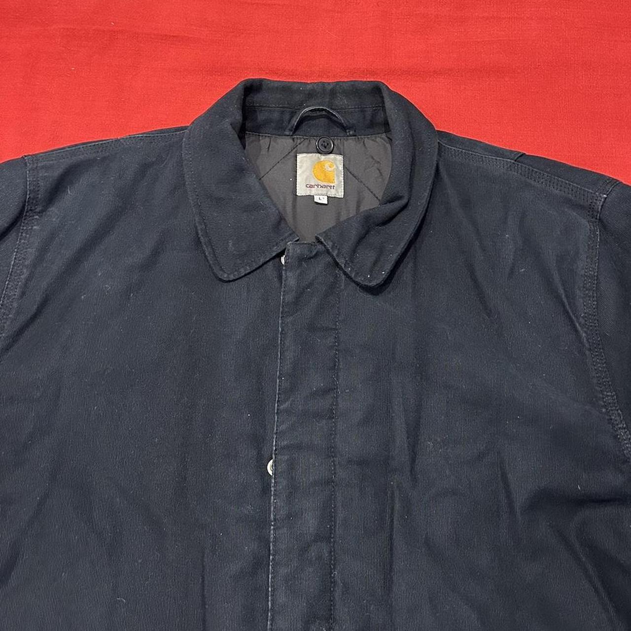 Carhartt Monroe Jacket L ネイビー Mens Vintage Black CARHARTT Monroe Bomber Jacket Size L