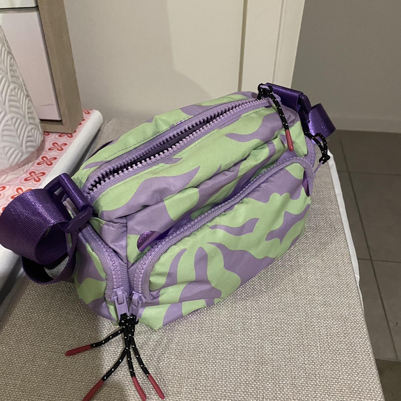 Green & purple Gorman crossbody bag Only used once,... - Depop