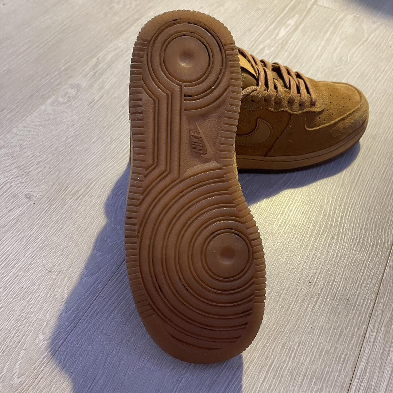 Nike Air force 1 / AF1 low - Wheat - Size UK2 Great... - Depop