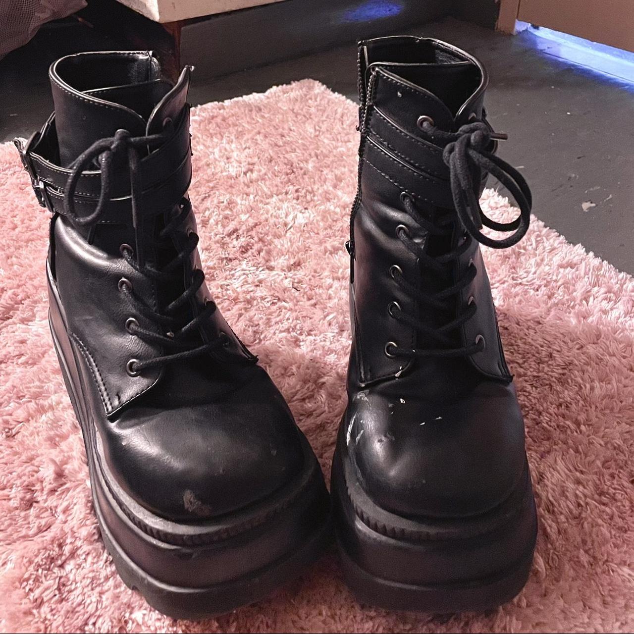 Demonia Women's Black Boots (3)
