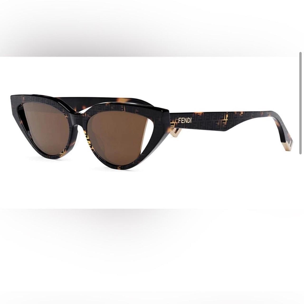 Fendi Cat Eye Sunglasses FE40009I In color 55E; | Depop