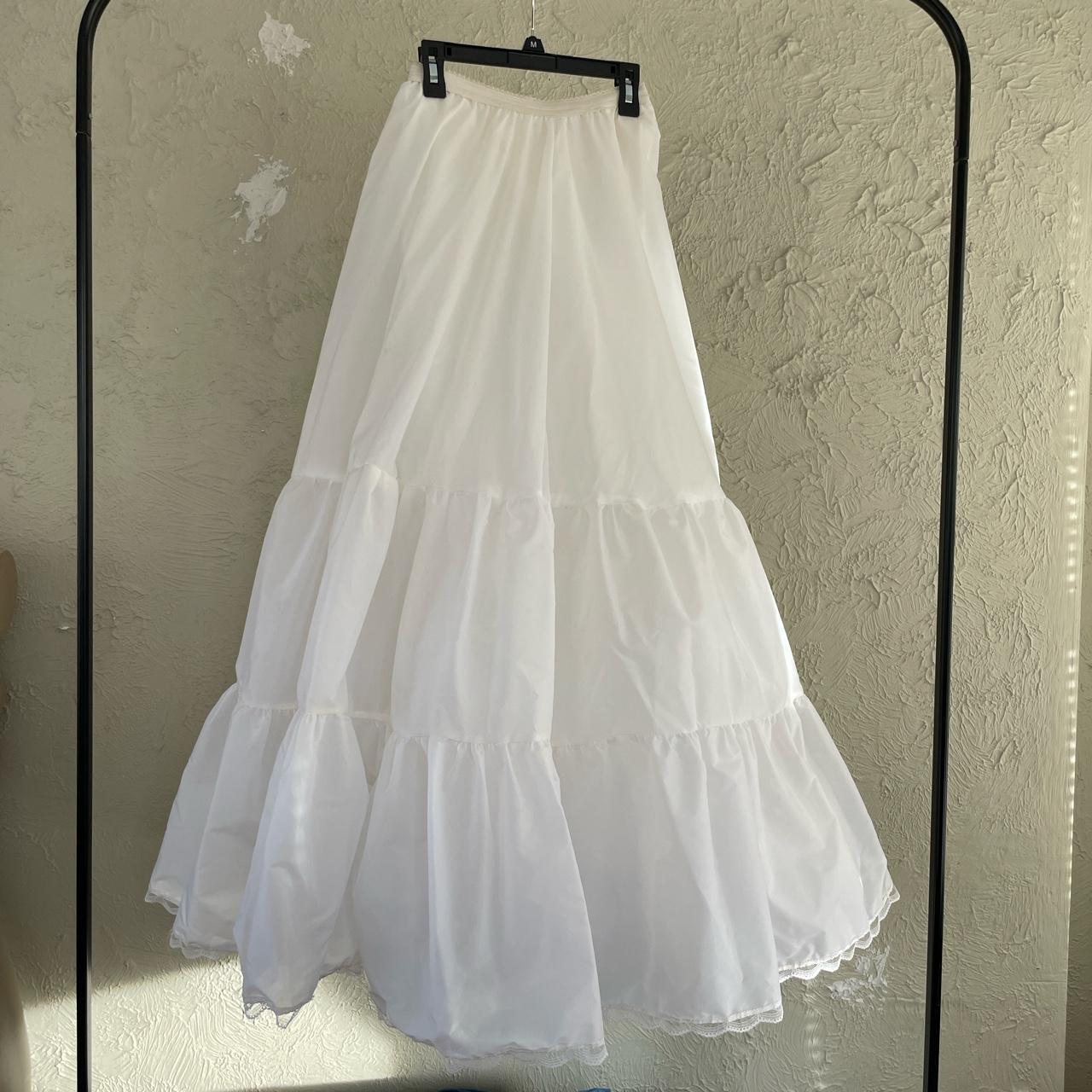 Vintage Sweetheart Slips petticoat white nylon This... - Depop