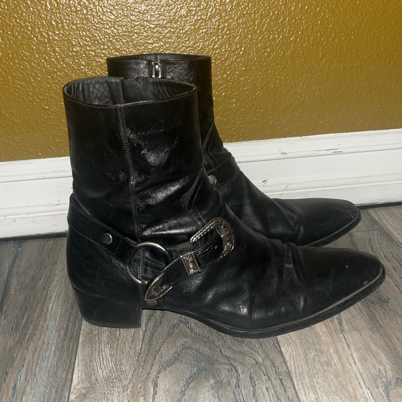 YSL western style boot. Super comfy. Used but I’m... - Depop