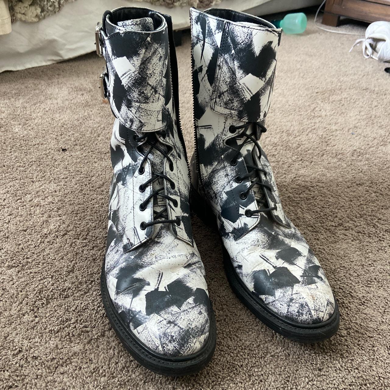 Celine combat boots hotsell