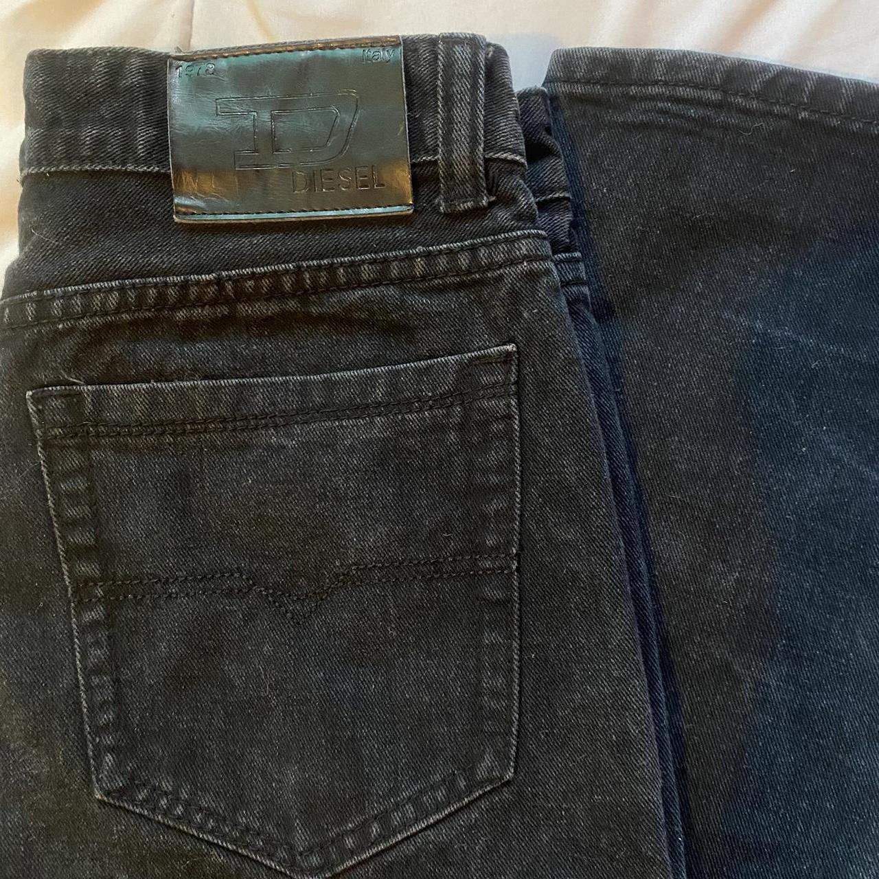 Diesel Women's Black Jeans Depop