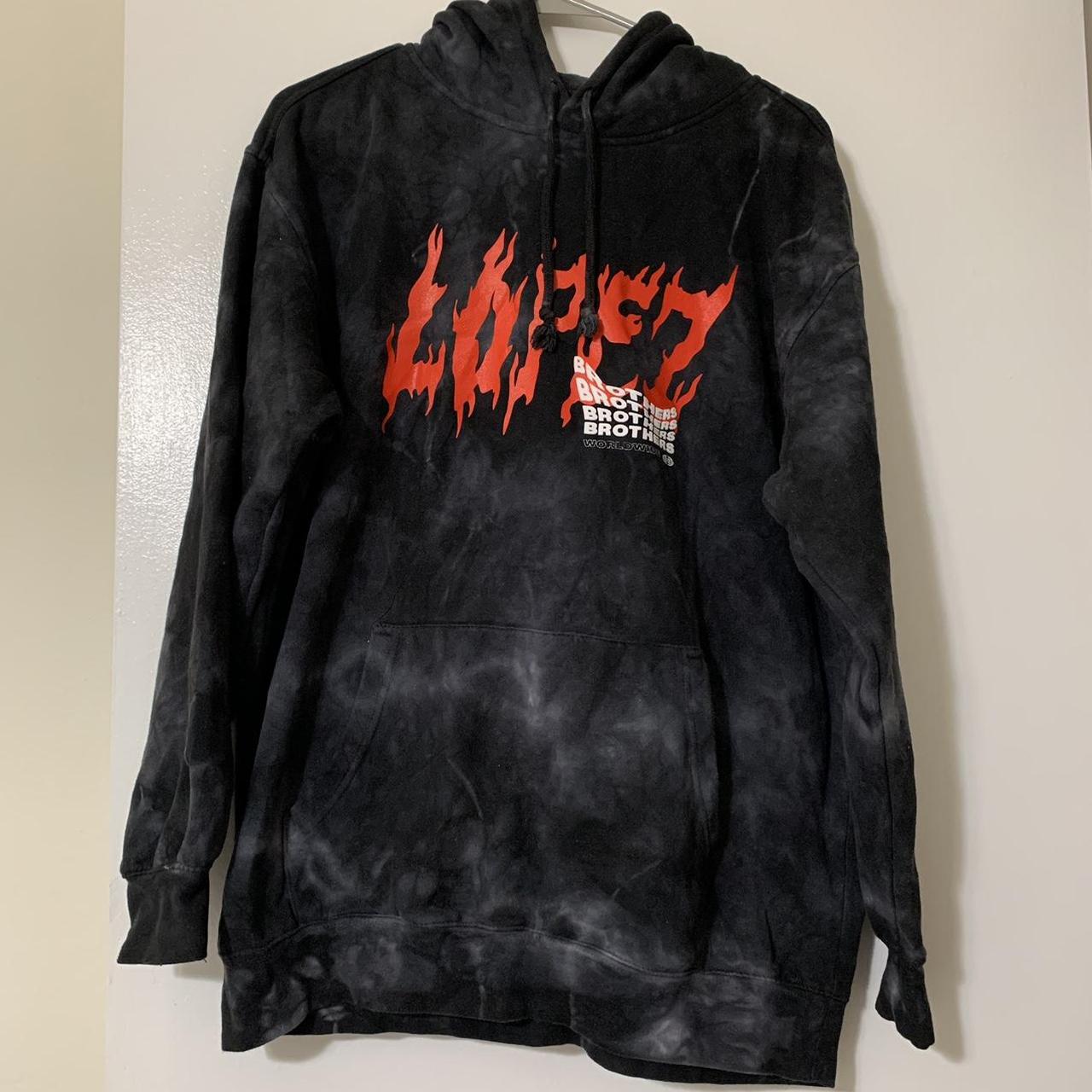 Used Tiktok Lopez Brothers 2020 merch tie dye hoodie