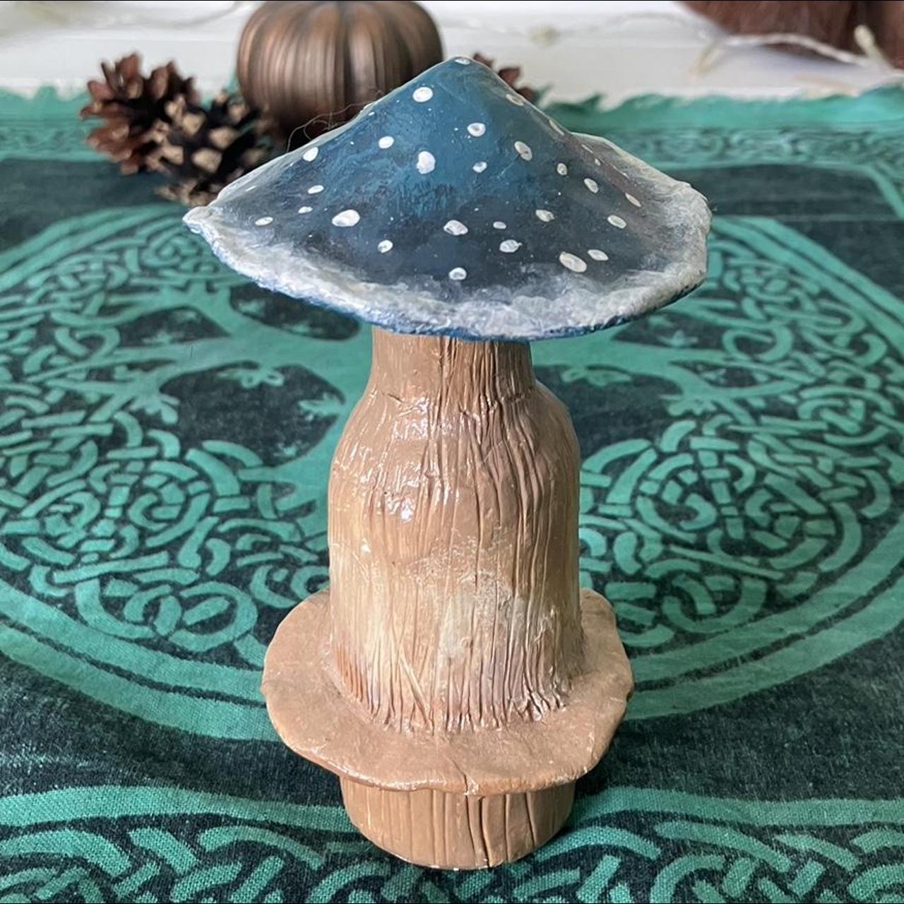 Handmade Mushroom Bottle Usable glass bottle (or... - Depop